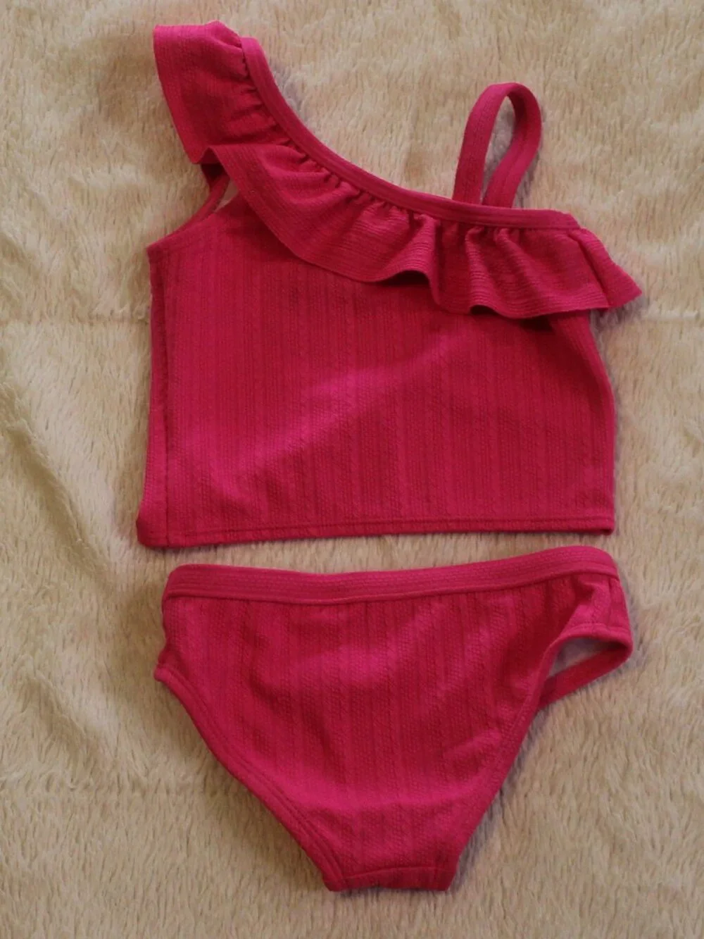Lot of 2 Toddler Girl Two Piece Bathing Suits